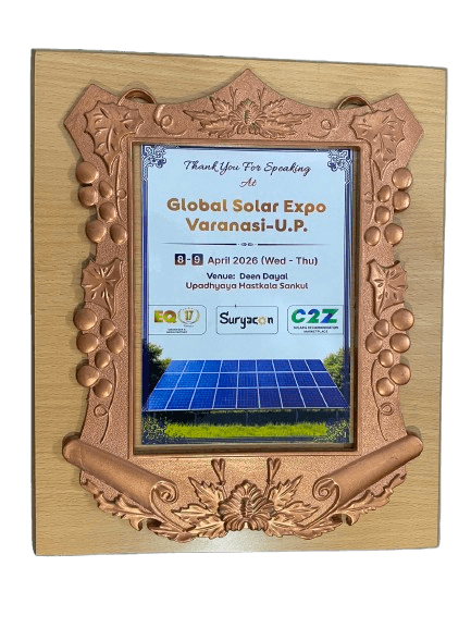 Guest Speaker Recognition - Global Solar Expo 2026